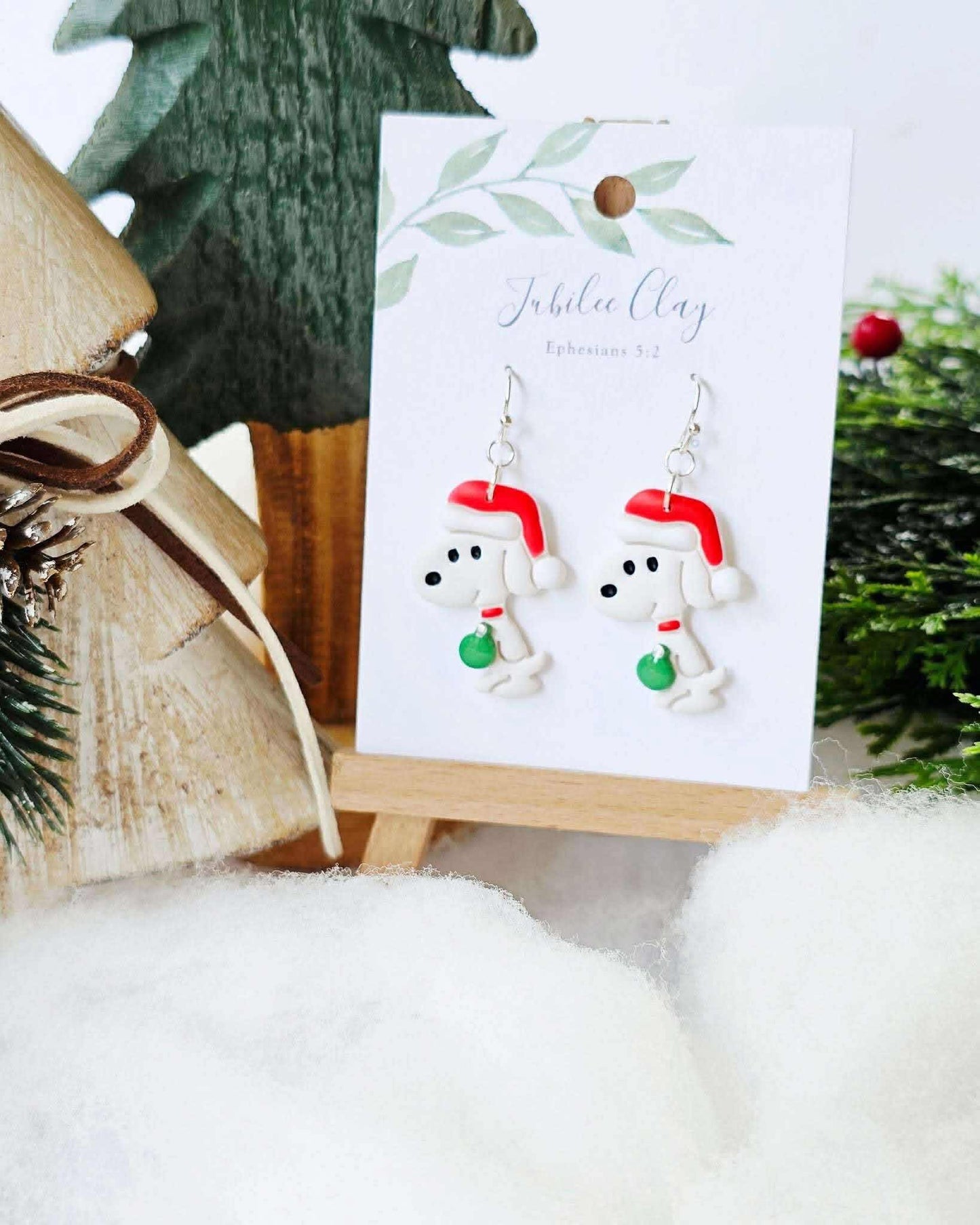 Jubilee Clay Dangle Earrings