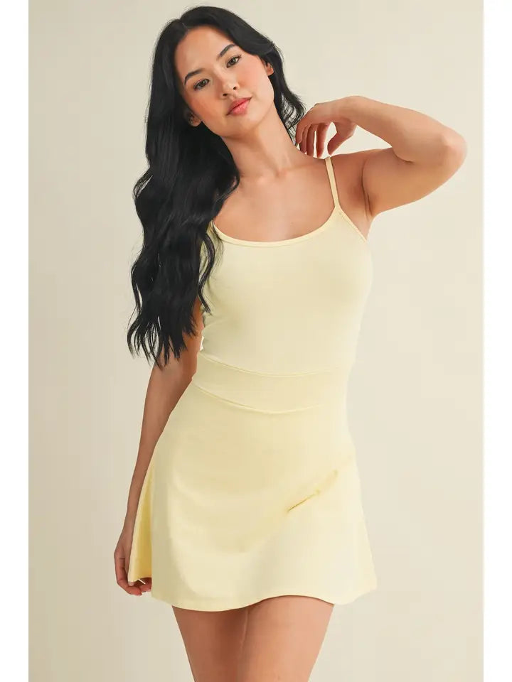 Mineral Wash Cami Mini Dress