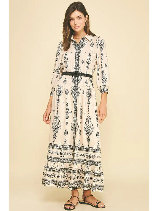 Ivory & Ink Maxi Dress
