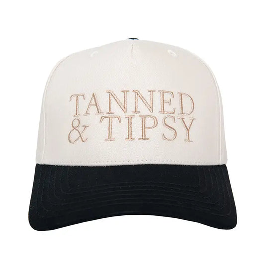 Tanned & Tipsy Two-Tone Hat