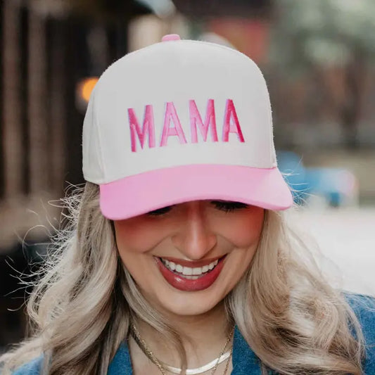 Mama Two-Toned Vintage Hat