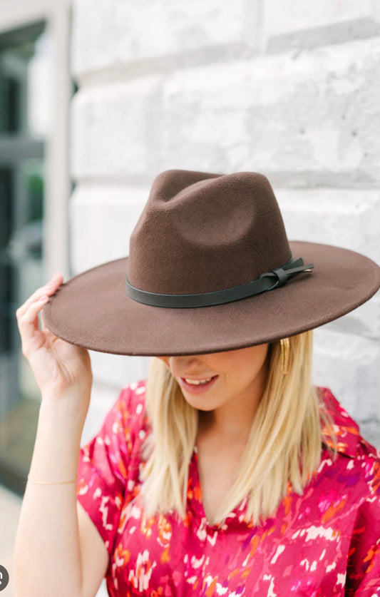 Boyett Brown Felt Hat