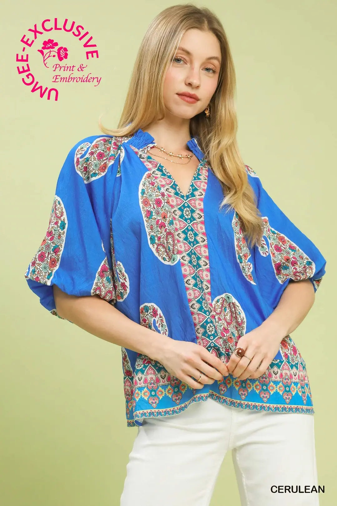 Island Petal Blouse