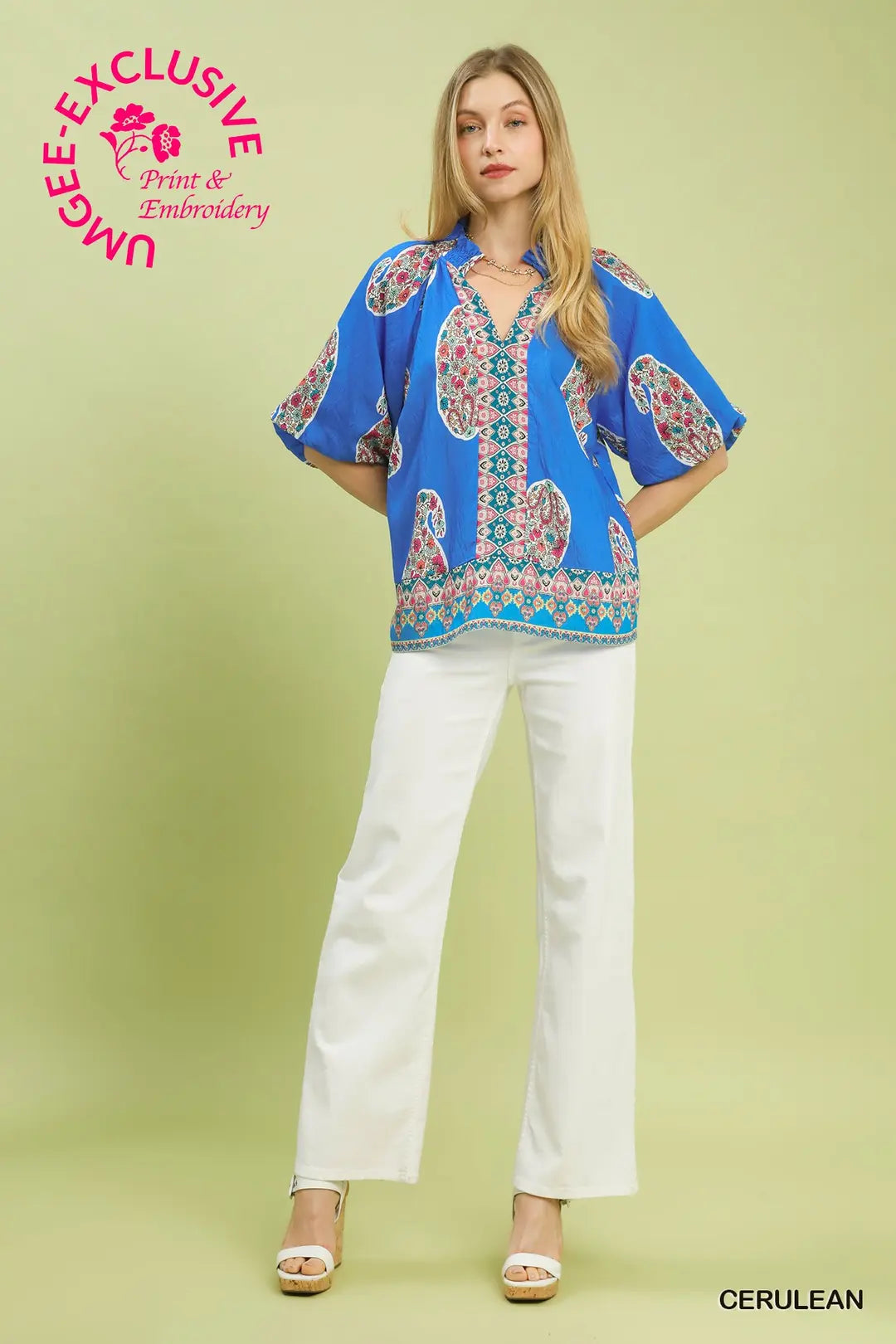 Island Petal Blouse