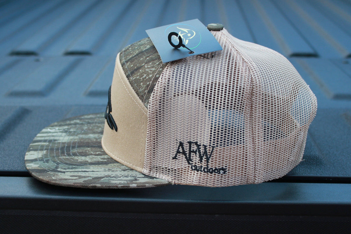 Realtree Legacy Camo 7 Panel Duck Logo Hat