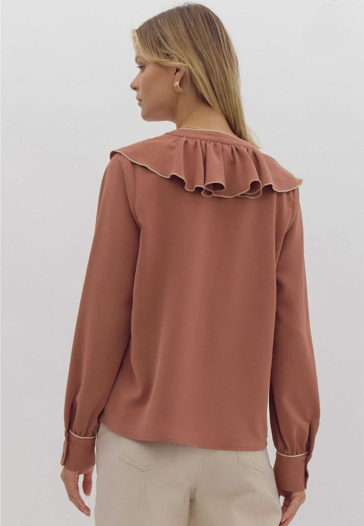 Ruffle Blouse