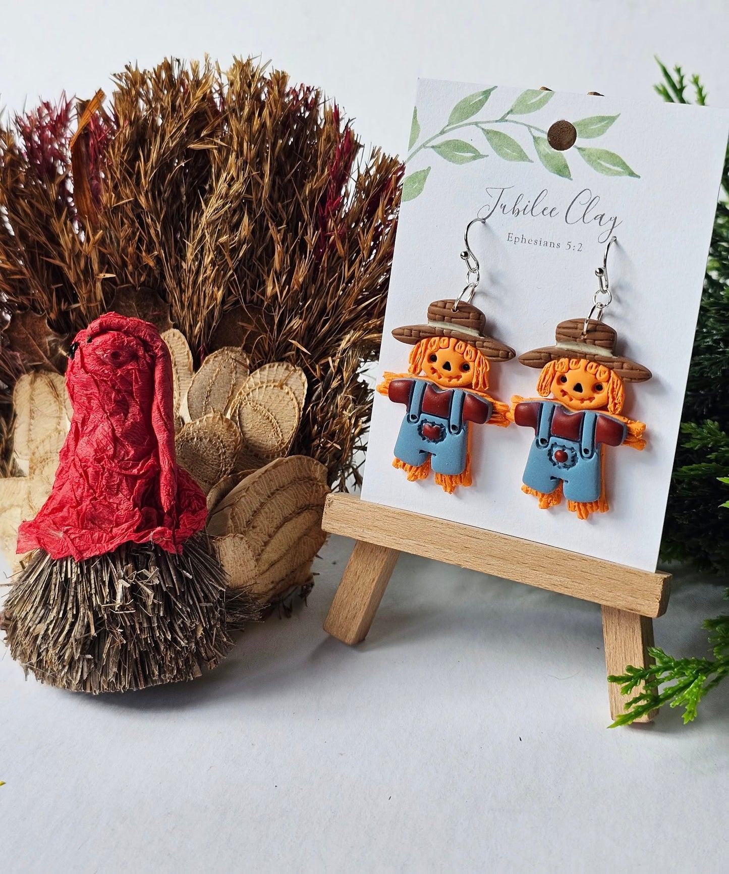 Jubilee Clay Dangle Earrings