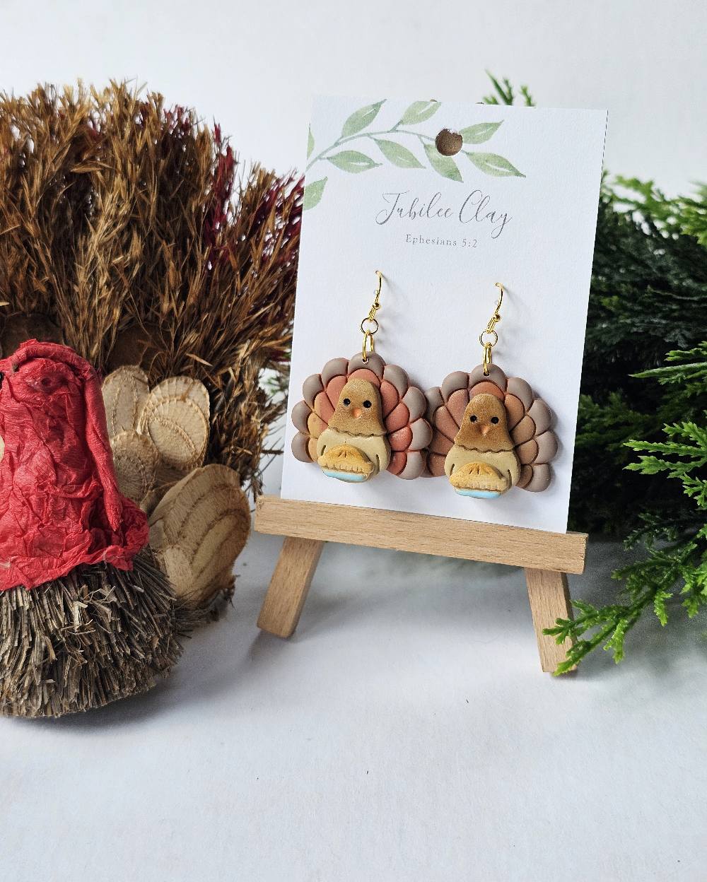 Jubilee Clay Dangle Earrings