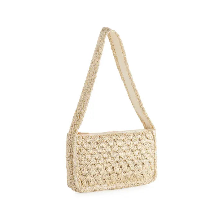 Luna Crochet Shoulder Bag