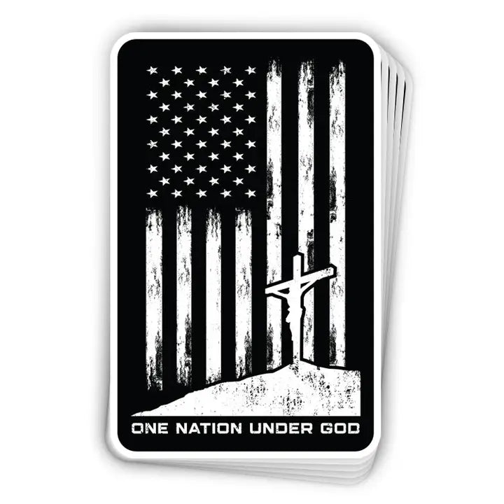 One Nation Under God Decal