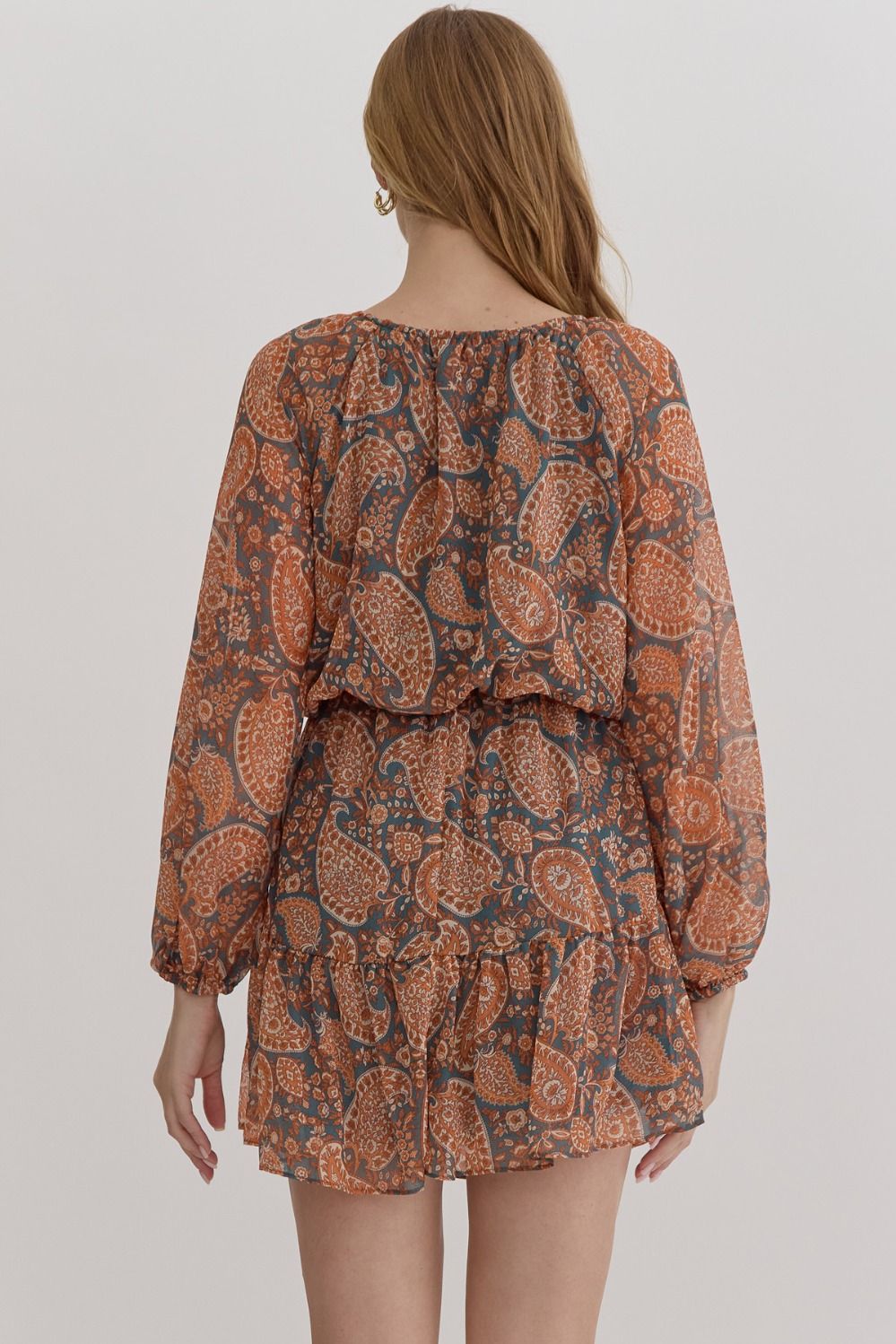 Bohemian Paisley Dress