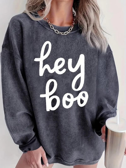 Hey Boo Sweatshirt