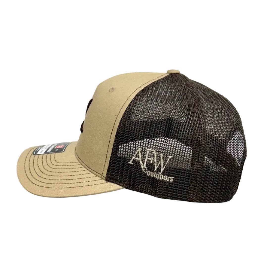112 Khaki / Coffee Turkey Tracks Hat
