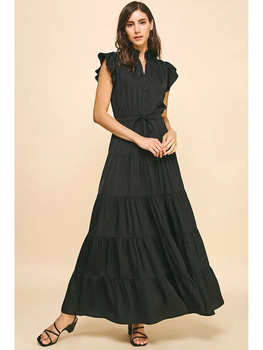 Midnight Grace Maxi Dress