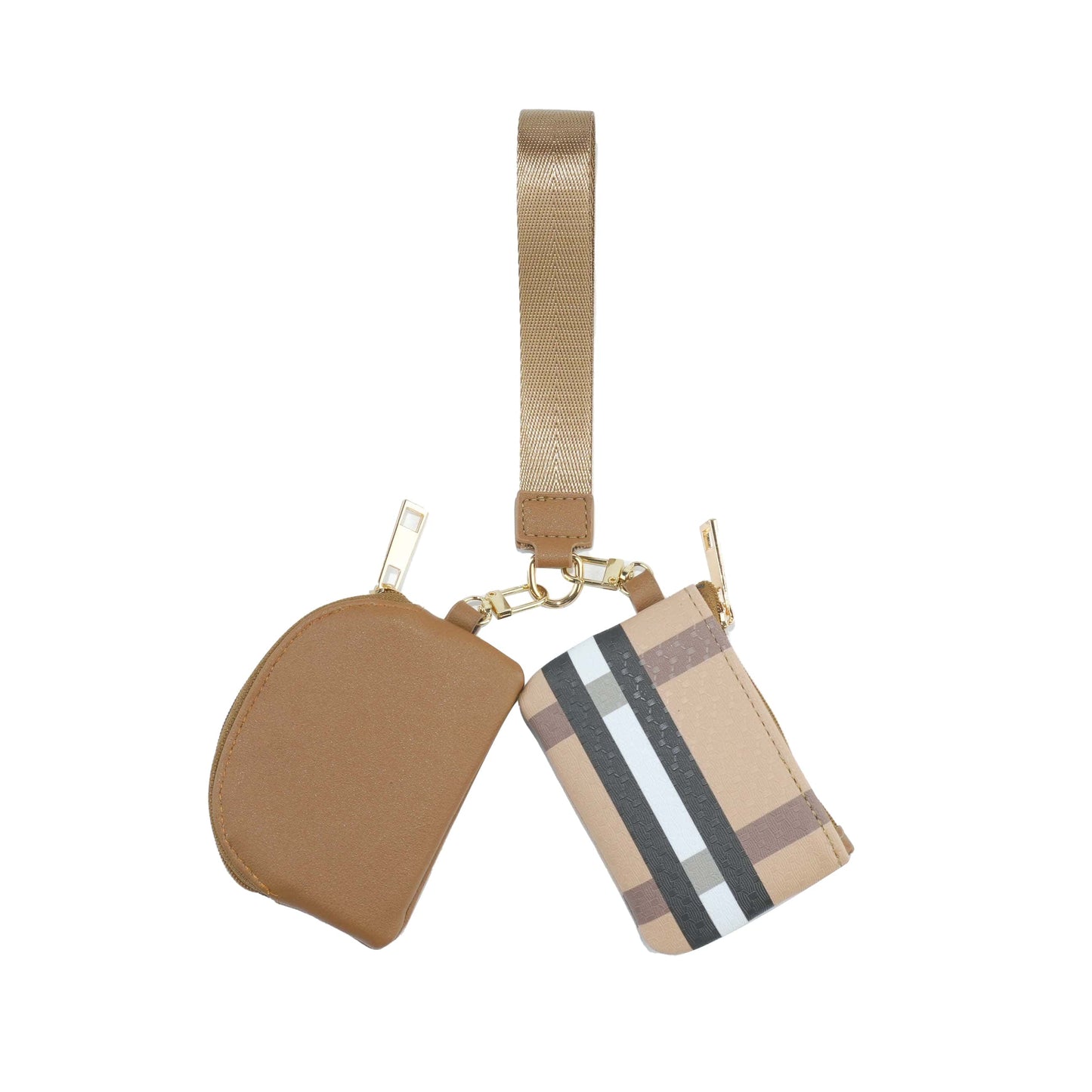 Isa Dual Pouch Wristlet