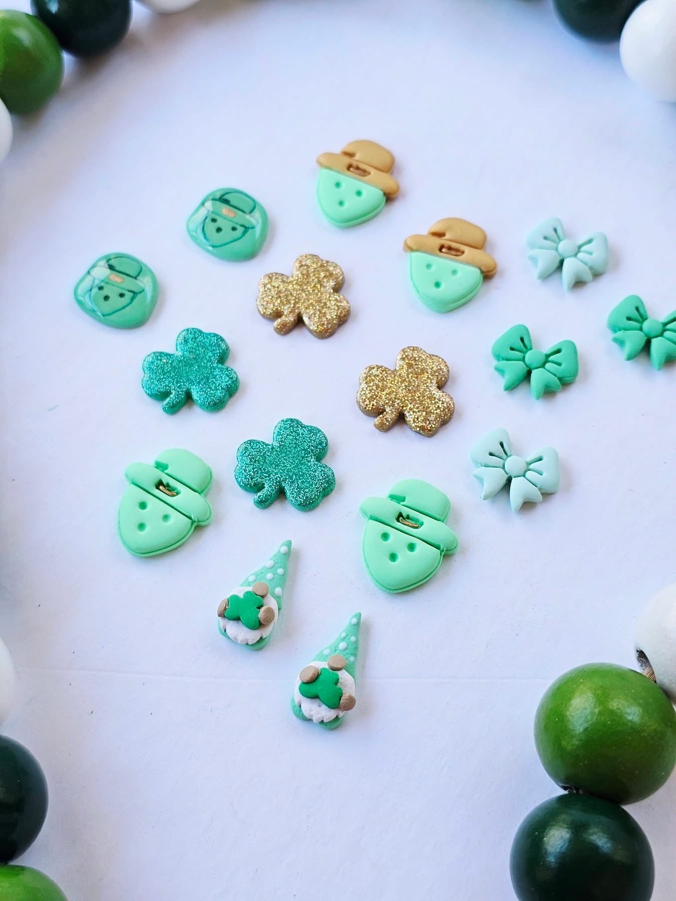 Jubilee Clay Stud Earrings