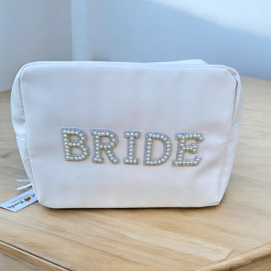 Bride Patch Makeup Bag