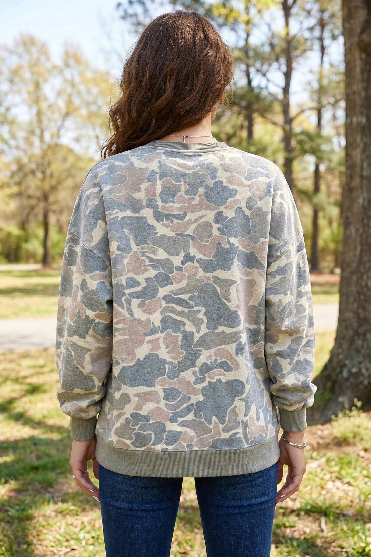 Weekend Camo Pullover