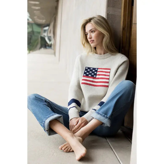 American Dream Flag Sweater
