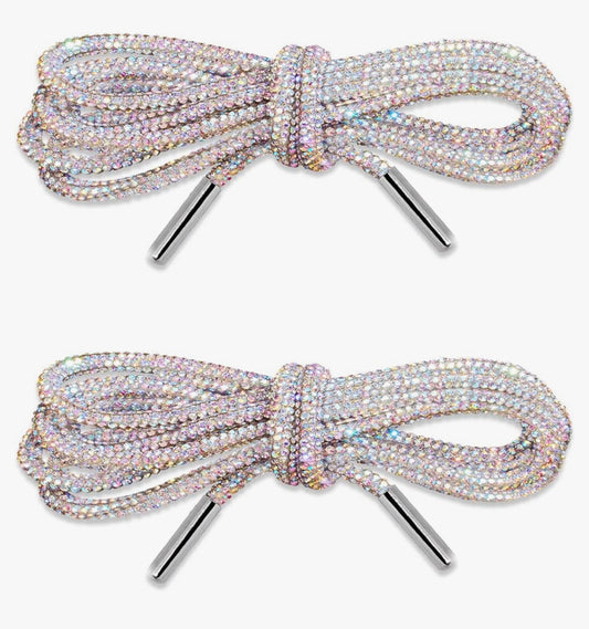 Rhinestone Glitter Shoe Laces