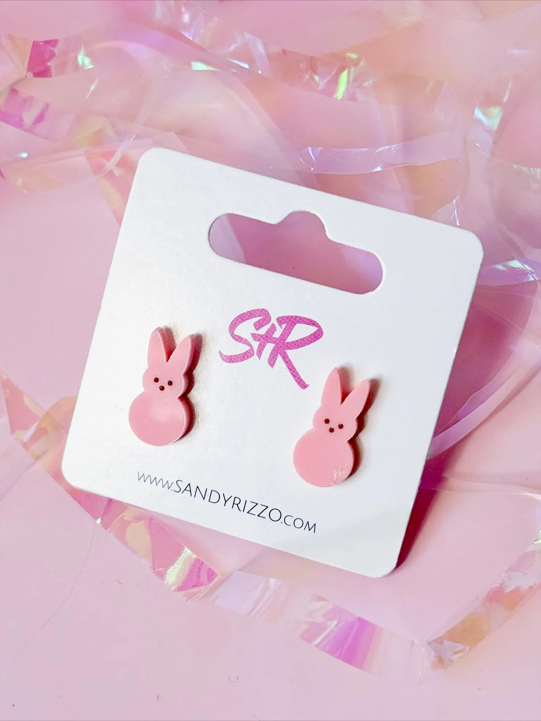 Bunny Abstract Dangle Earring