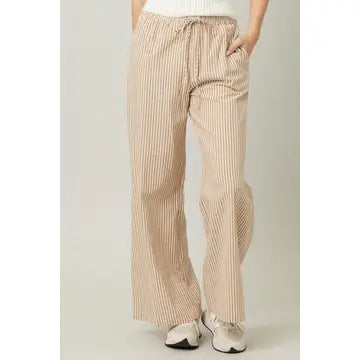 Sailor Stripe Wide Leg Pants