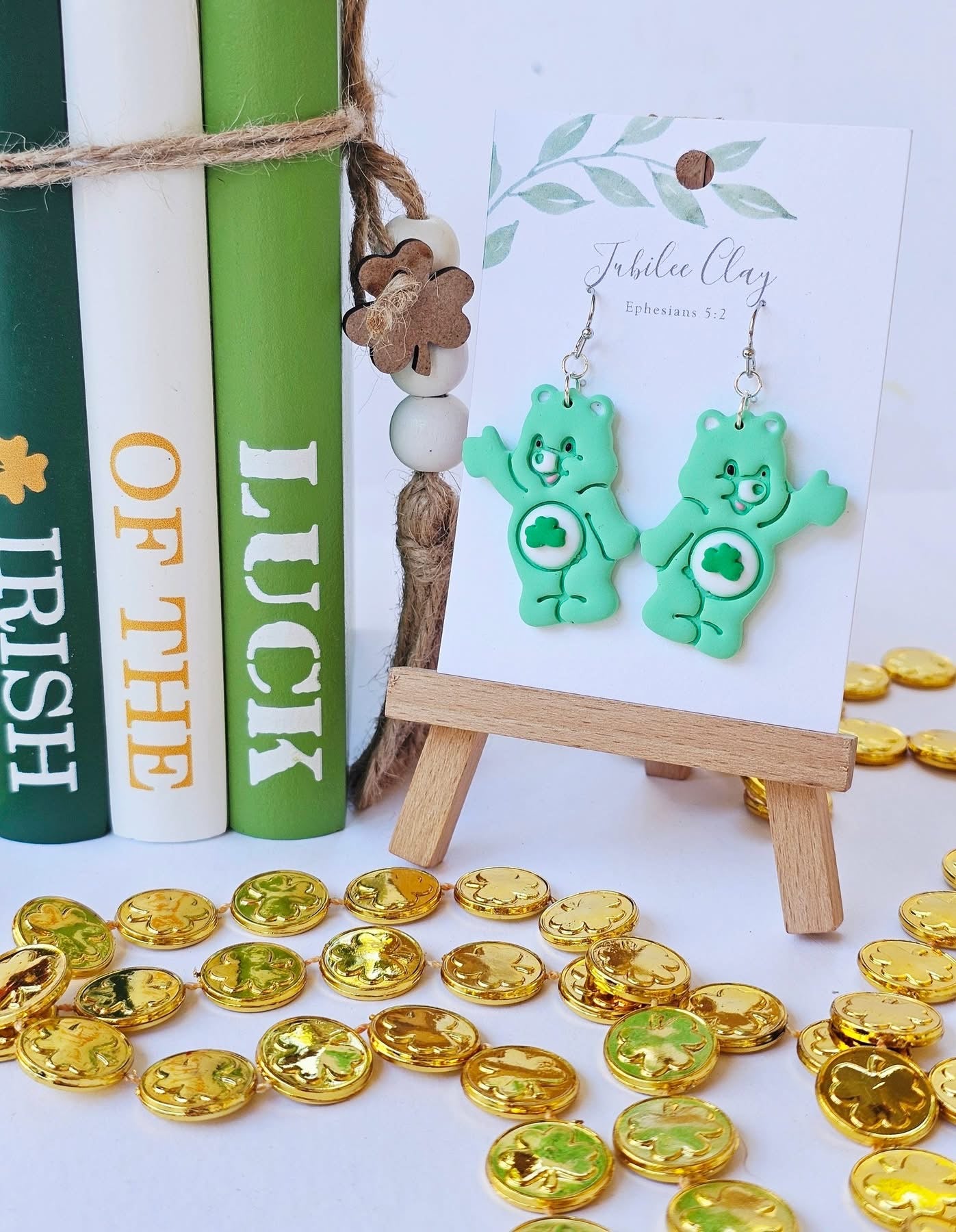Jubilee Clay Dangle Earrings