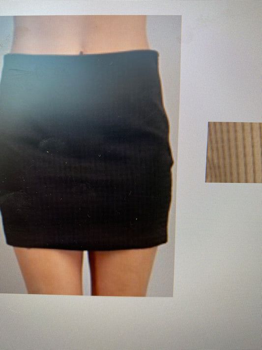 High Waist Mini Skirt