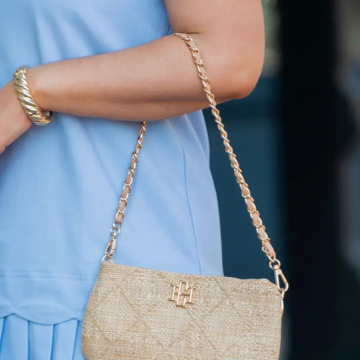 Livi Crossbody Natural Lattice