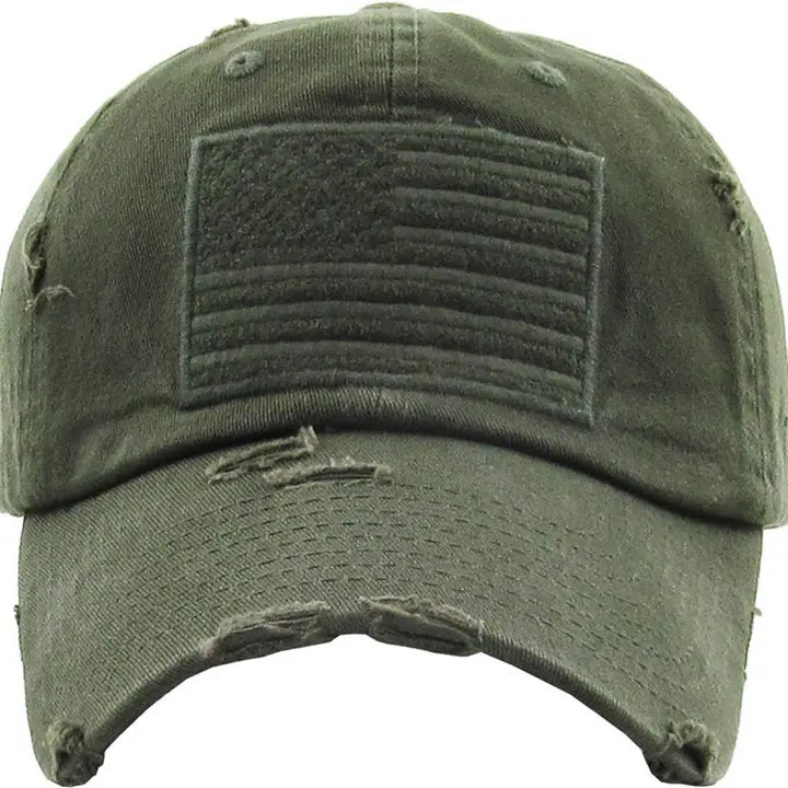 American Flag Baseball Cap