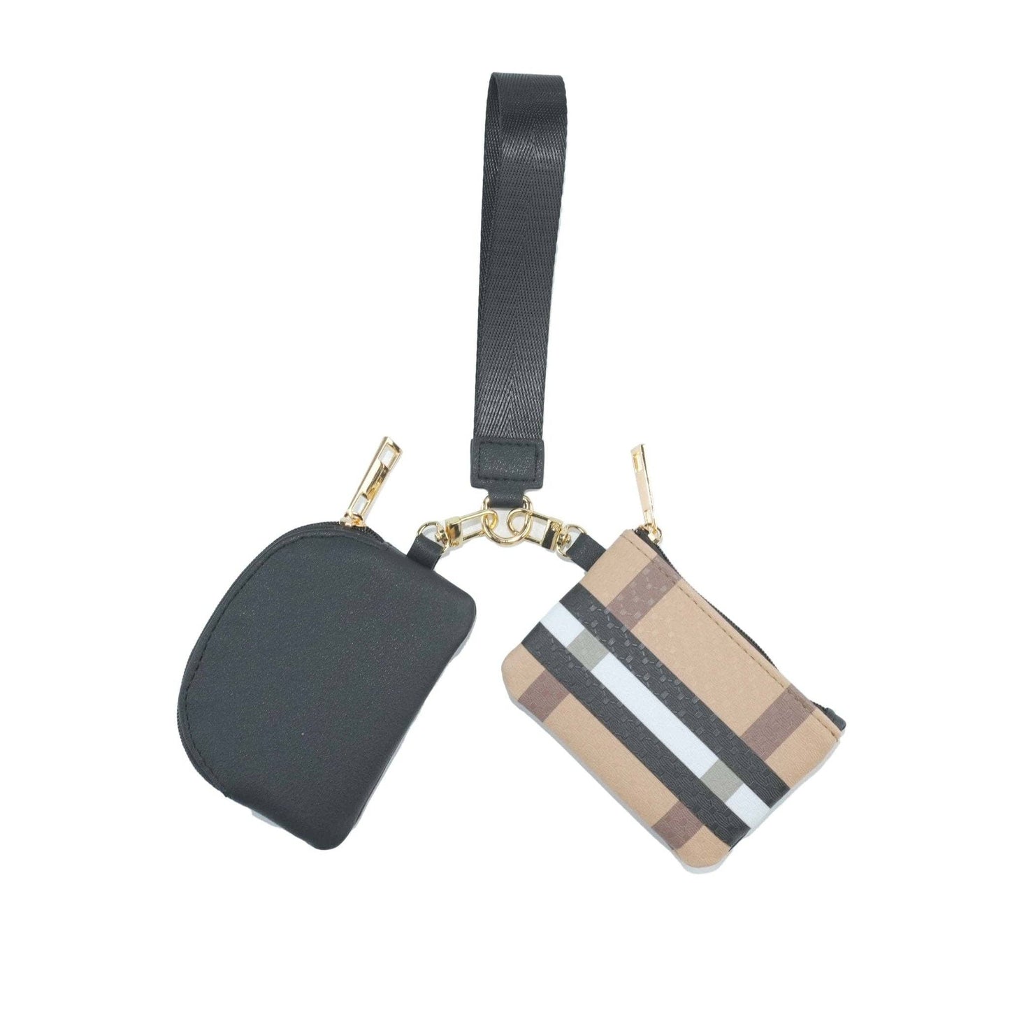 Isa Dual Pouch Wristlet