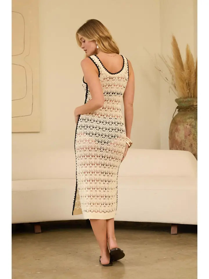 Beach Club Crochet Coverup