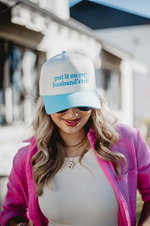 Put It On My Husband's Tab Vintage Hat