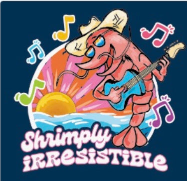 Shrimply Irresistible Shrimp Tee Shirt