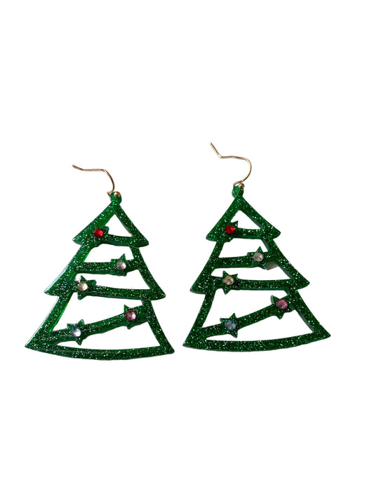 Christmas Tree Earrings