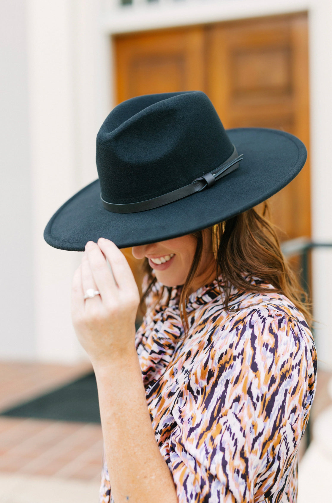 Boyett Black Felt Hat