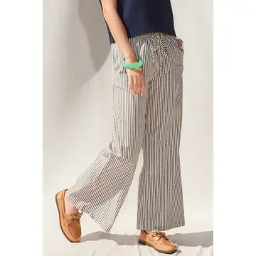 Sailor Stripe Wide Leg Pants