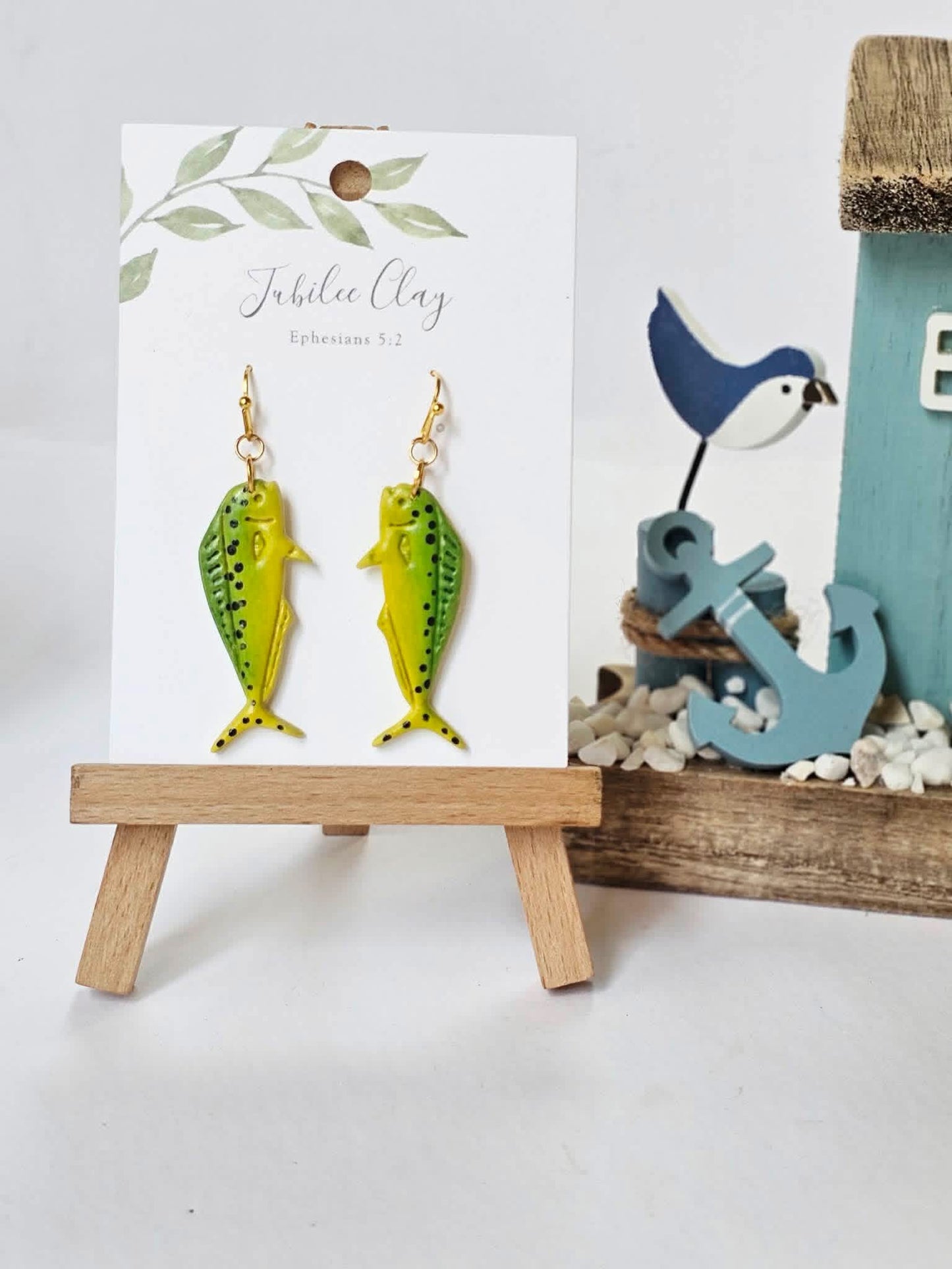 Jubilee Clay Dangle Earrings