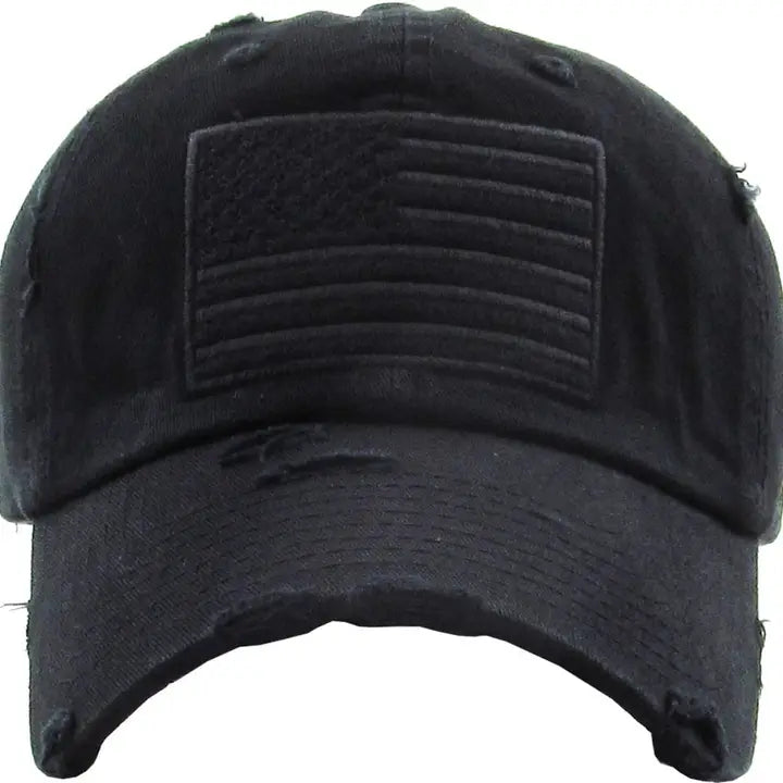 American Flag Baseball Cap