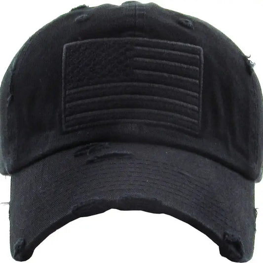American Flag Baseball Cap