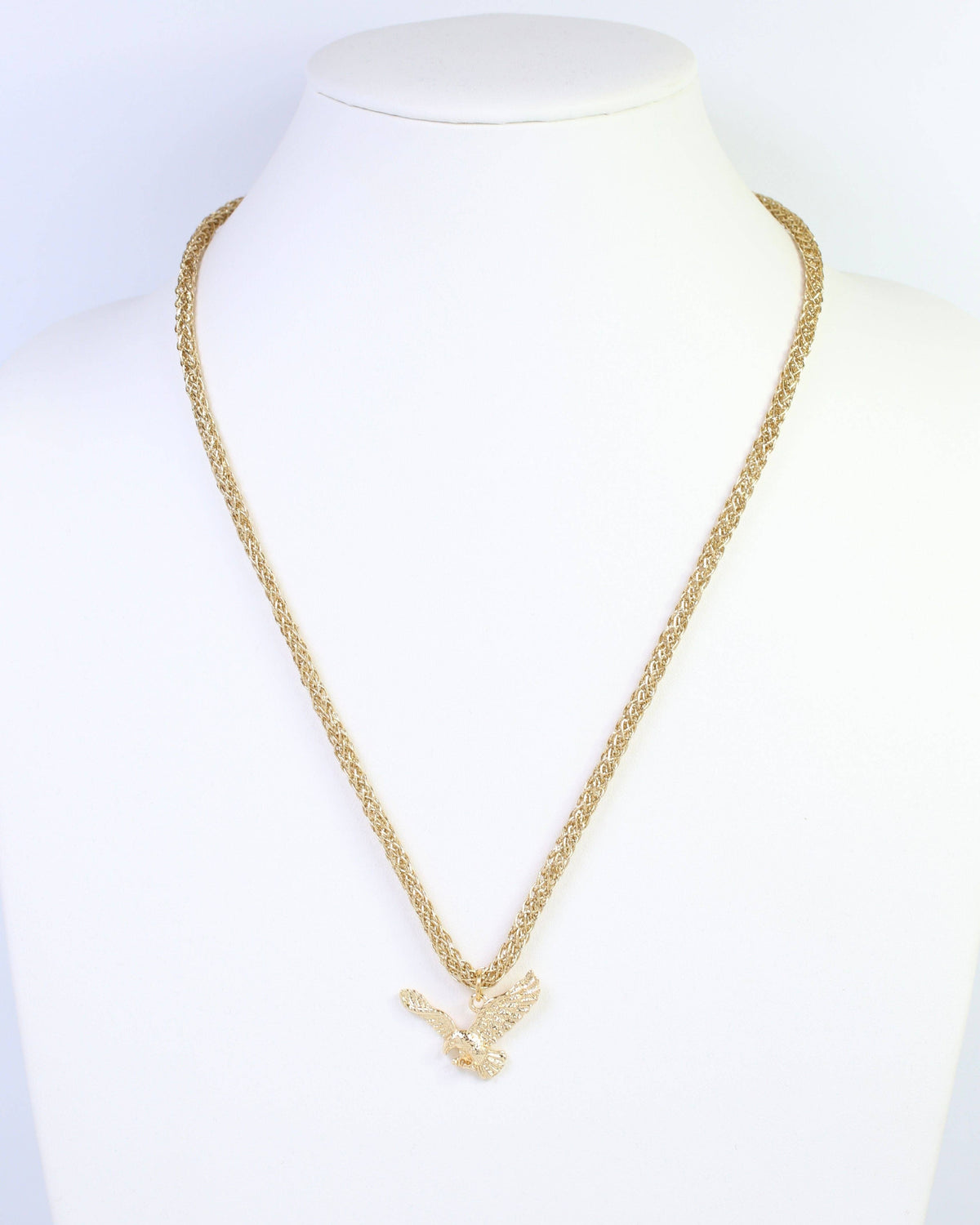 Corie Cord Necklace Eagle Gold