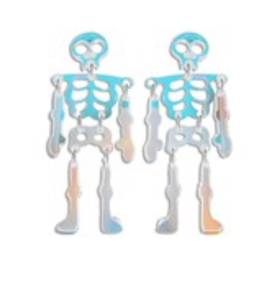 Skeleton Earrings