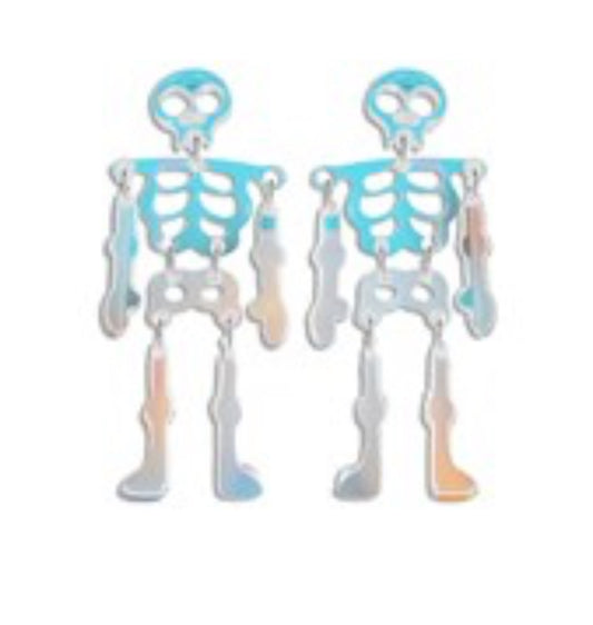 Skeleton Earrings