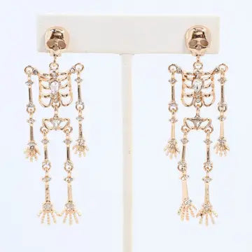 Skeleton Drop Earrings