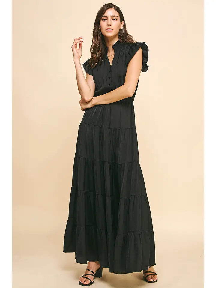 Midnight Grace Maxi Dress