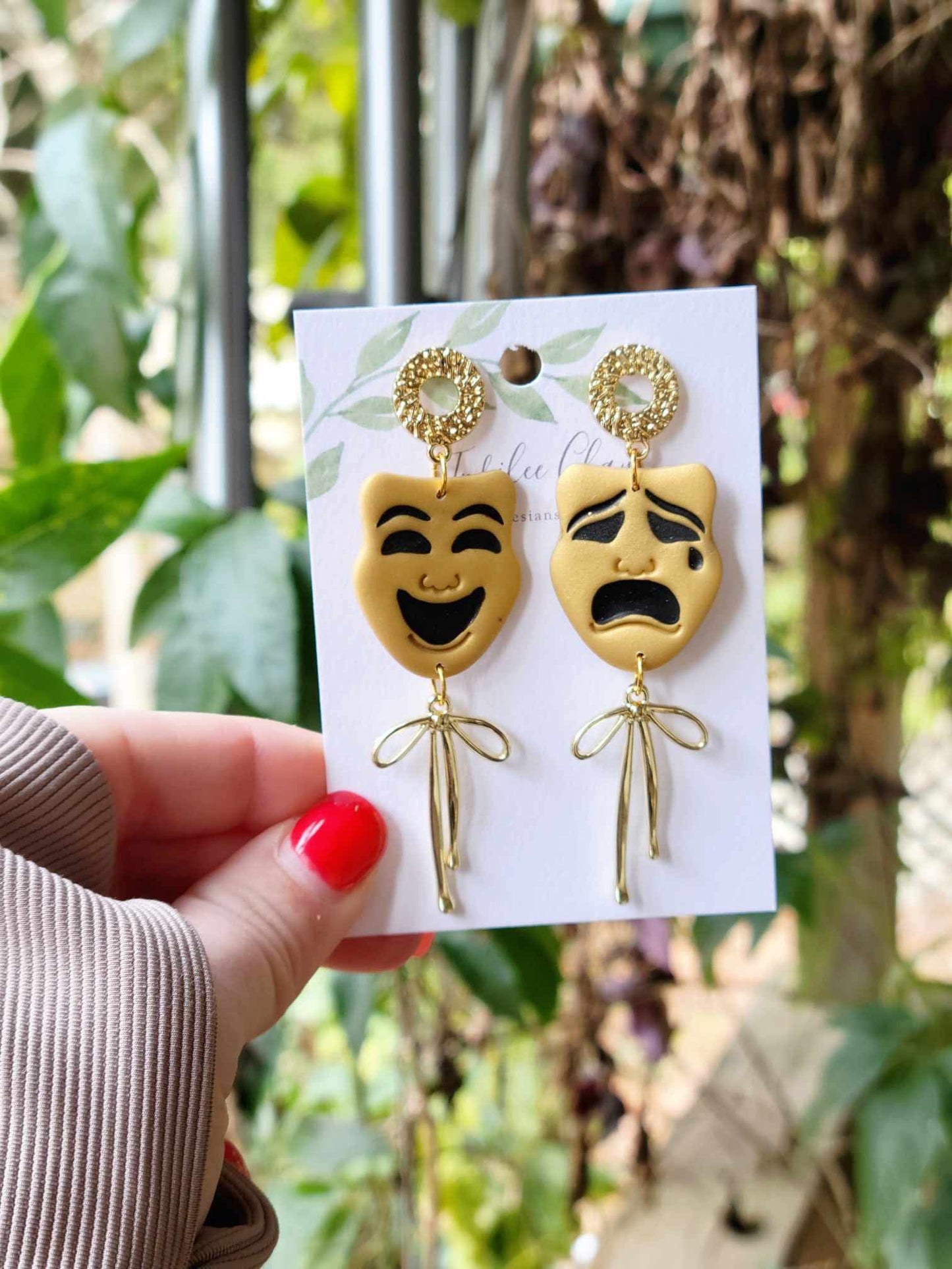 Jubilee Clay Dangle Earrings