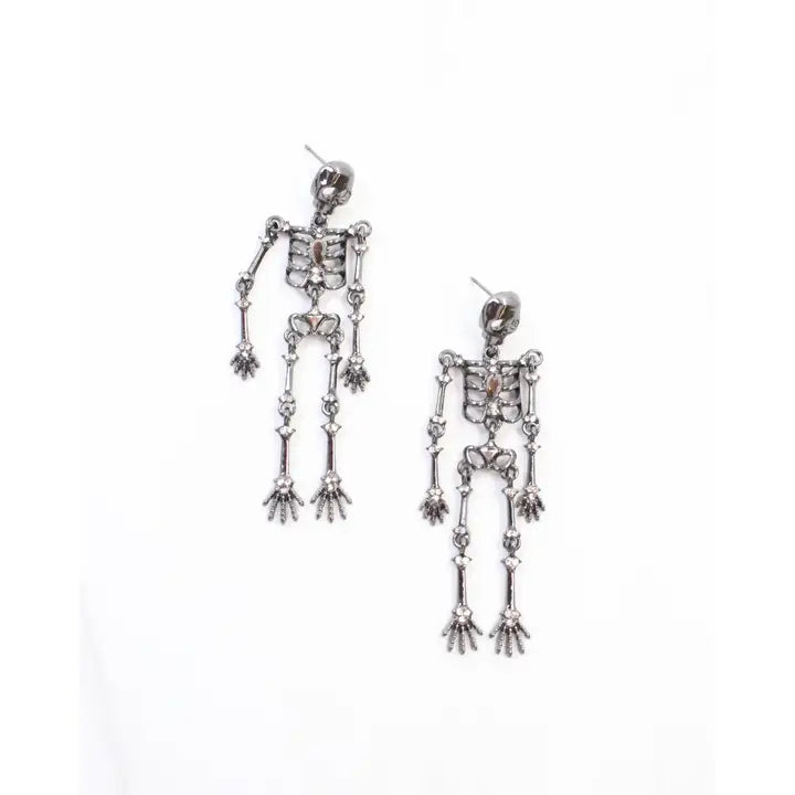Skeleton Drop Earrings