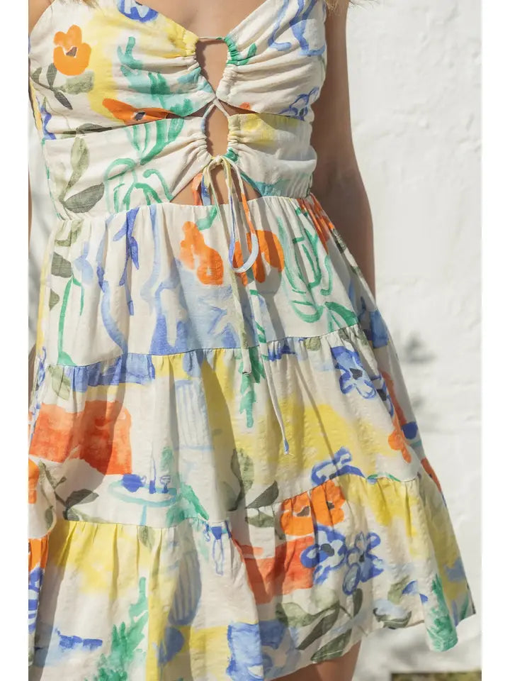 Painted Petals Dress