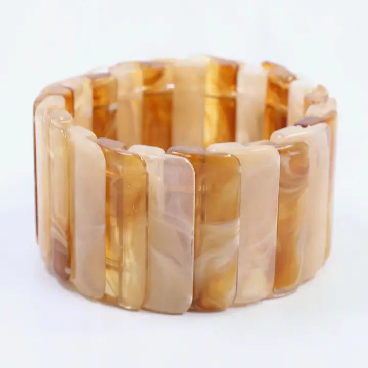 Canton Layered Stretch Bracelet Tortoise