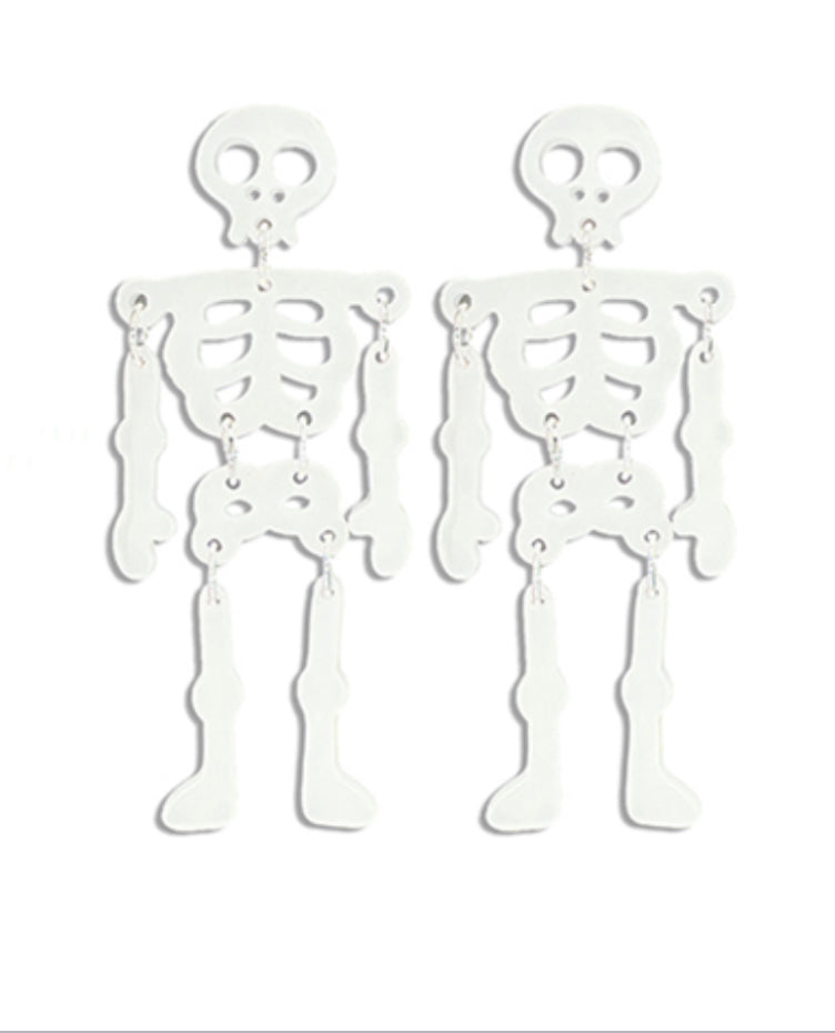 Skeleton Earrings